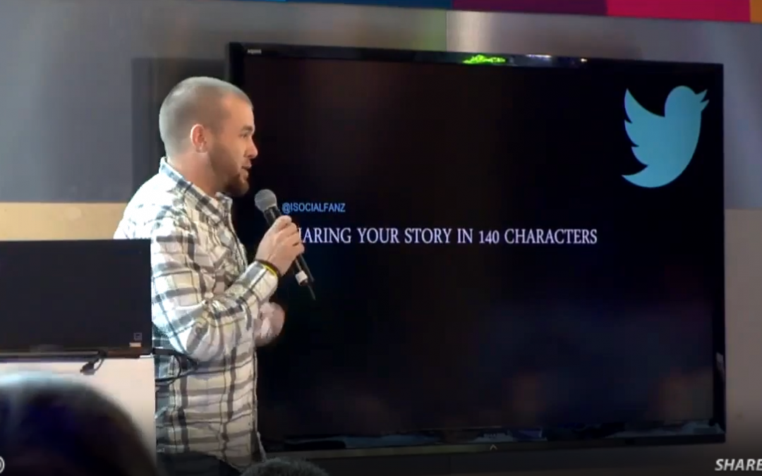Sharing Your Story in 140 Characters {5 min Video} @iSocialFanz IgniteTalk at #IBMInterconnect
